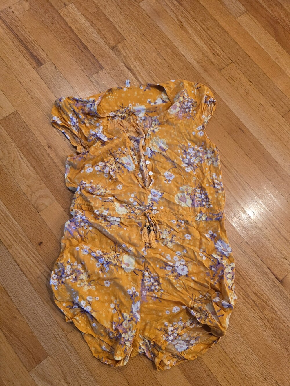 Spell Floral Gypsy Playful Romper Shorty